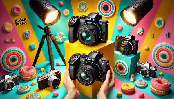 Find the Perfect Camera: Comparing KODAK PIXPRO FZ55, Canon EOS Rebel T7, and More